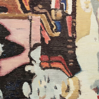 Federico Miró, Sans titre (detalle), 2026. Cortesía de Galería Loo & Lou