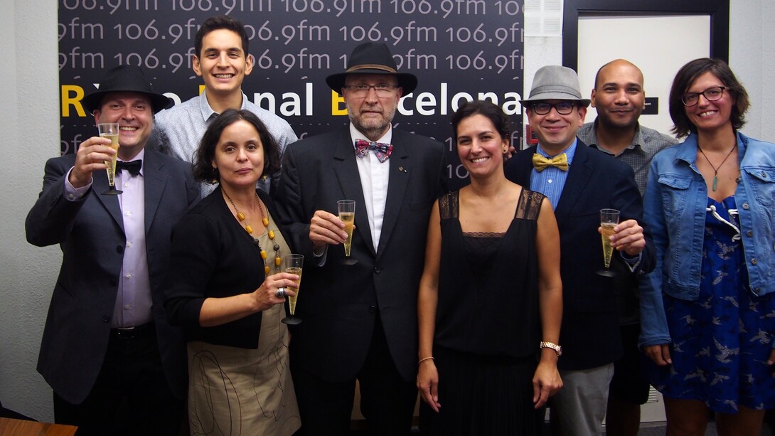 Rudolf Helmbrecht, en el centro