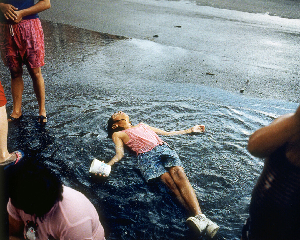 Paul D'Amato, Girl in Rain – Chicago, 1991
1991, C-Print, 14 1/2 x 18 inches, Museum Purchase, Image courtesy of the artist
