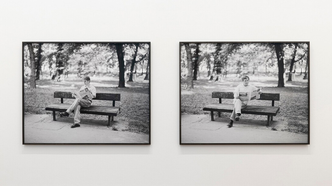 Roman Ondak, Bad news is a thing of the past now, 2003. Courtesy of Peter Freeman, Inc. Gallery