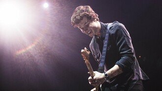 Shawn Mendes durante uno de sus conciertos