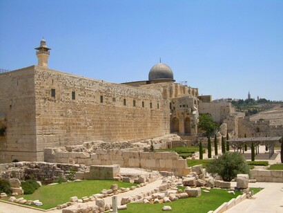 Jerusalem. Mezquita de Al Aqsa