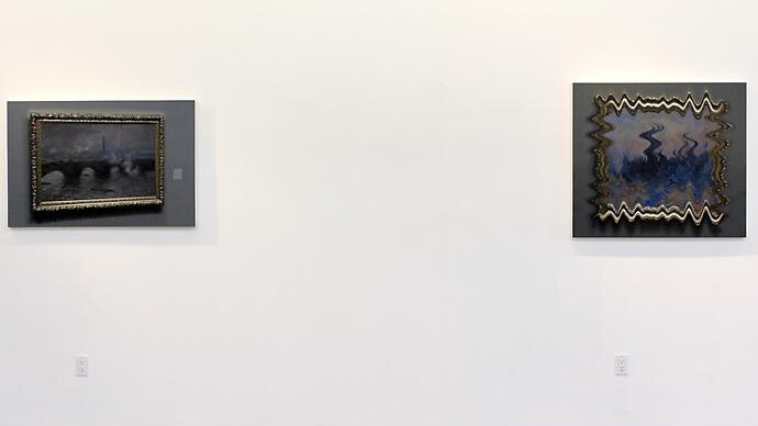 David Klamen, Exhibition view. Courtesy of Mark Moore Fine Art