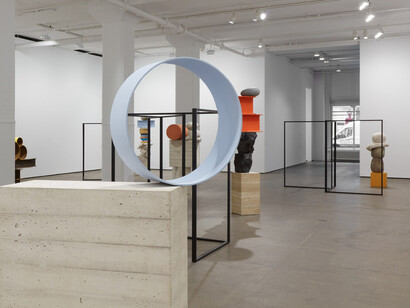 José Dávila, The simple act of positioning, exhibition view. Courtesy of Sean Kelly Gallery