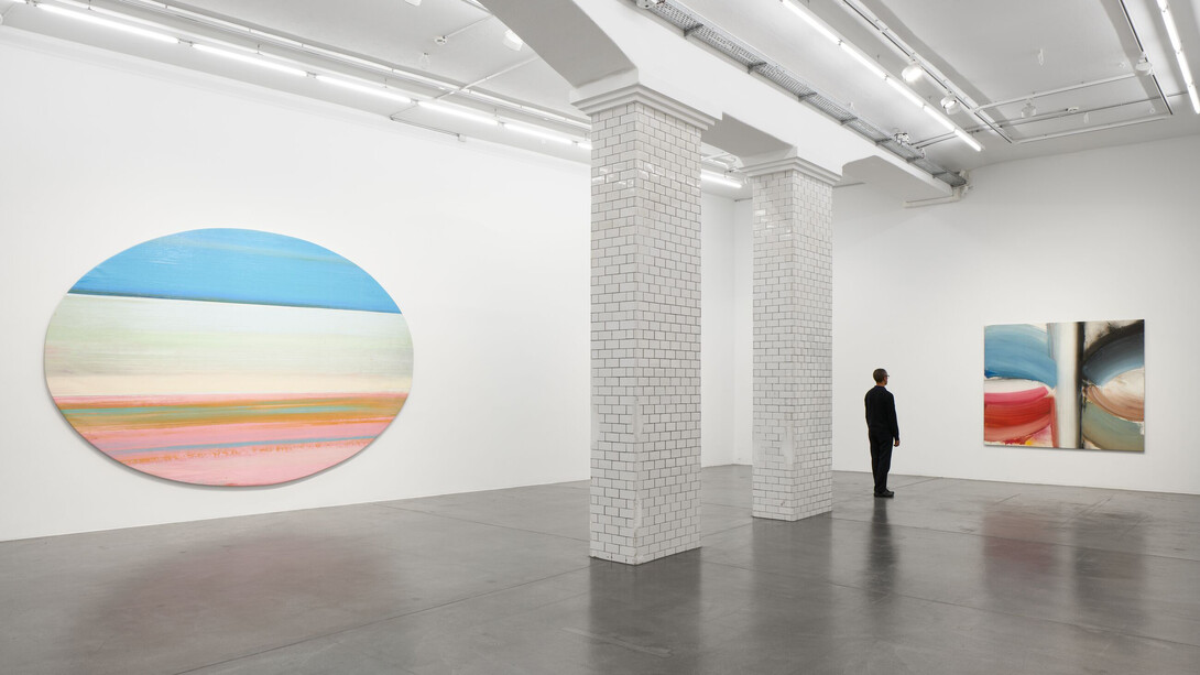 Ed Clark, Paint is the subject, exhibition view. Courtesy of Hauser & Wirth