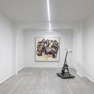 Karel Appel, Toscana, vista della mostra. Per gentile concessione di Galleria Poggiali