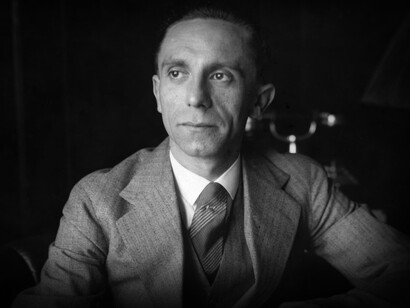 Joseph Goebbels​​ fue un político alemán que ocupó el cargo de ministro para la Ilustración Pública y Propaganda del Tercer Reich entre 1933 y 1945