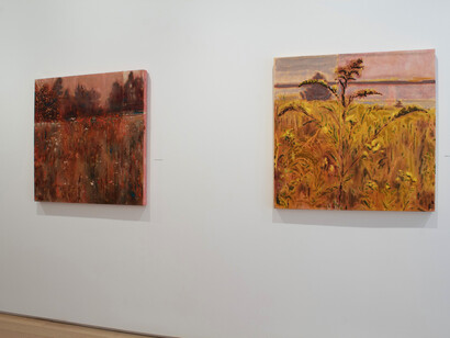 Tessa Greene O’Brien, Poems from here, exhibition view. Courtesy of Alexandre Gallery
