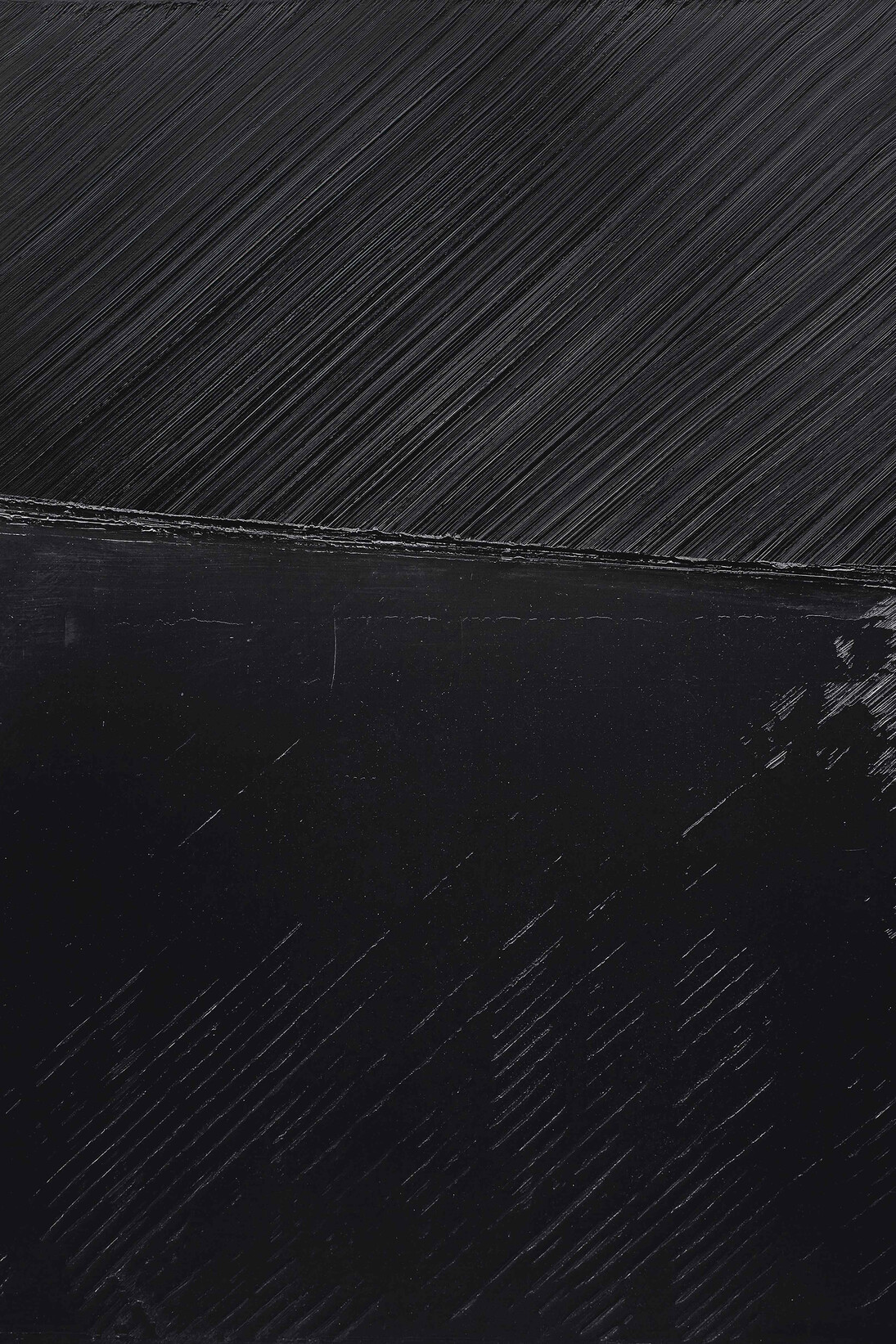 Pierre Soulages , Peinture 162 x 114 cm, 29 mars 1981, Huile sur toile, 162 x 114 cm © Courtesy Opera Gallery 