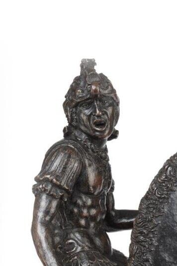 Andrea Riccio, Le Cavalier Hurlant, détail