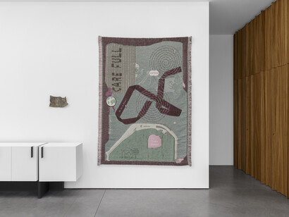 Stéphanie Baechler, Add time, vue de l'exposition. Avec l'aimable autorisation de la Galerie Whitehouse