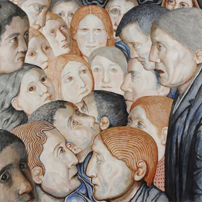Evelyn Williams, People Meeting For No Particular Reason