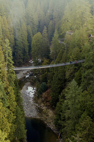 Puente colgante de Capilano, Vancouver, Canadá