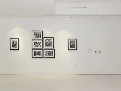 Juan Carlos Alom, Postales del abismo, exhibition view. Courtesy of Pan American Art Projects Gallery
