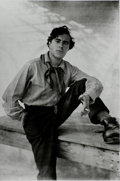 Fotografia con dedica donata da Amedeo Modigliani a Jeane Hébuterne, 1918
