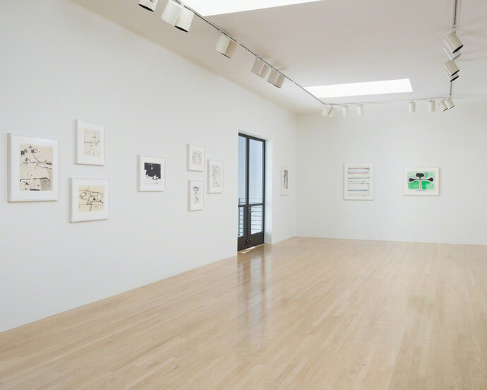 Richard Diebenkorn, Exhibition view. Courtesy of L.A. Louver
