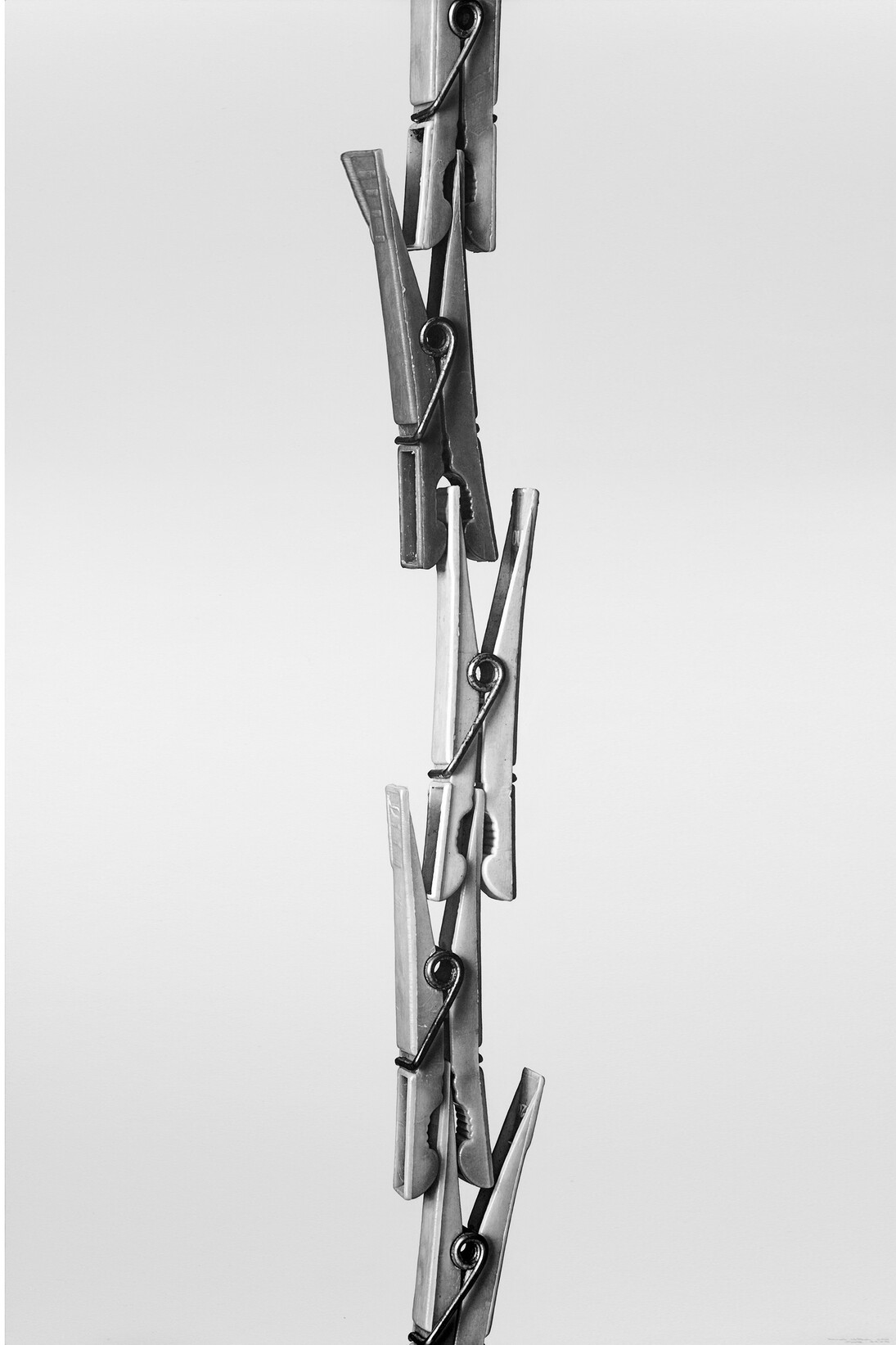 Rómulo Celdrán 'Zoom XXVIII', pencil & acrylic on board, 197 x 61 cm © Rómulo Celdrán