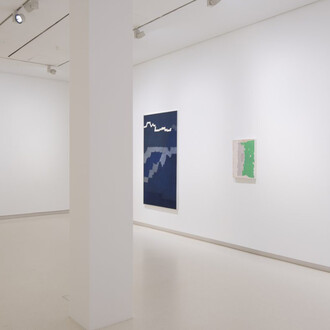 Fernando Mignoni, Obras de 1969 - 1991, vista de exhibición. Cortesía de la Galería Elvira González