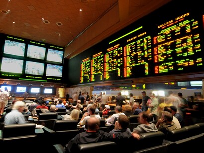 Sala de una casa de apuestas