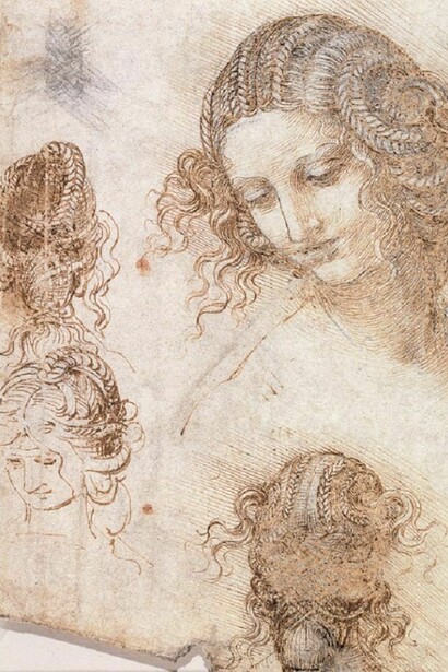 Leonardo Da Vinci - Studio per la Vergine