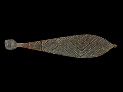 Spear thrower, North Western Australia, late 19th or early 20th century © The Trustees of the British Museum