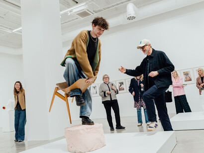 Erwin Wurm, How it is, exhibition view. Courtesy of Zuzeum Art Centre