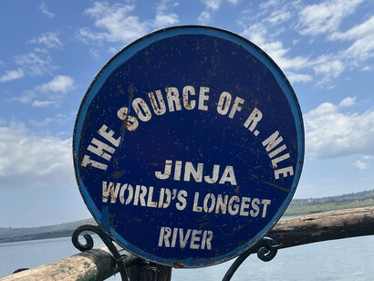 The Jinja River is the source of the River Nile, Uganda East Africa