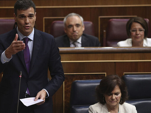 Pedro Sánchez en el Congreso