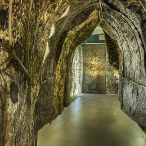 Part installation view - Jayashree Chakravarty, to be installed at Musée national des arts asiatiques- Guimet
Image Courtesy: Akar Prakar
