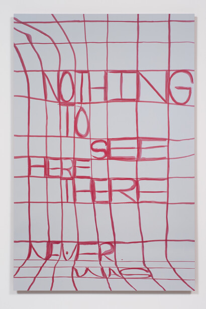 Gina Osterloh, "Grid # 4", 2014, Series: "The implied body, photo series as resistance to the singular hegemonic magnus opus, repetition and marks for the camera, hold identity lightly my dear, nothing to see here there never was.". Courtesy of the Artist, and François Ghebaly, Los Angeles.