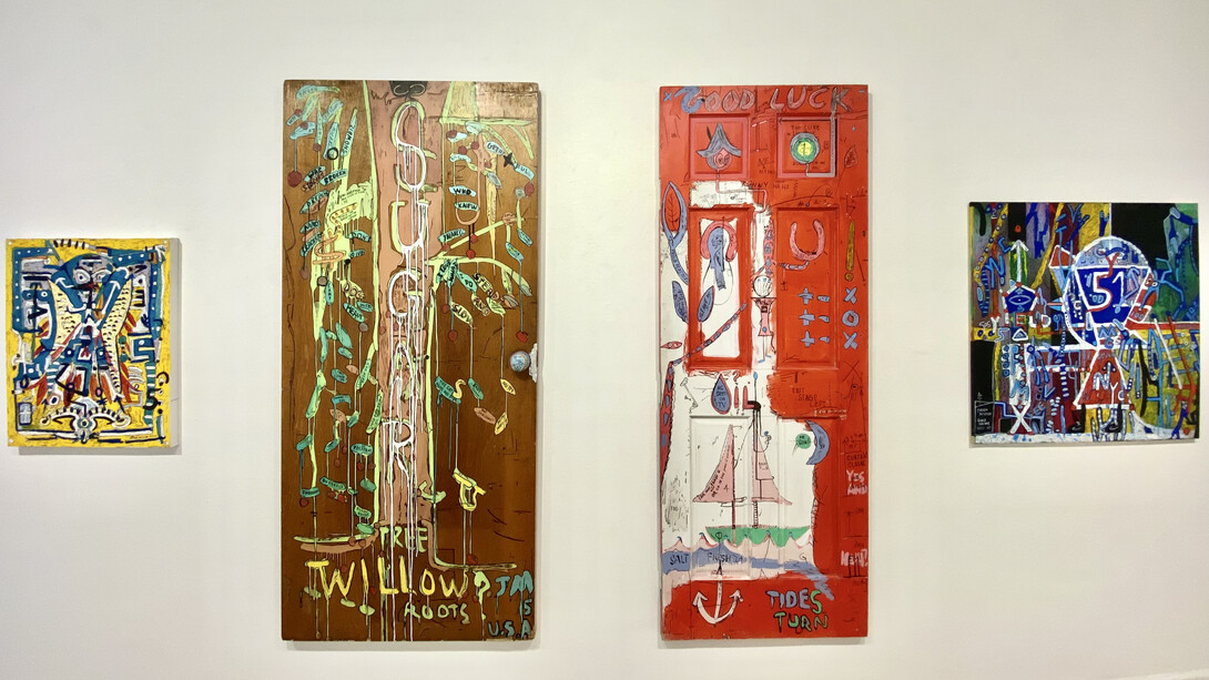 Mind Mapping . . . And Other Stories, 2023, installation view. Courtesy of Van Der Plas Gallery, NYC