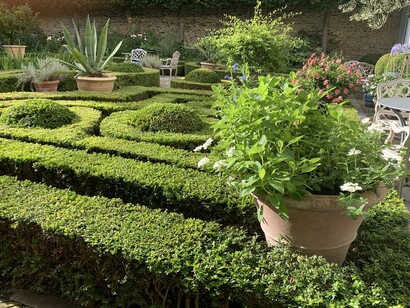 The Verhaegen in Ghent, garden