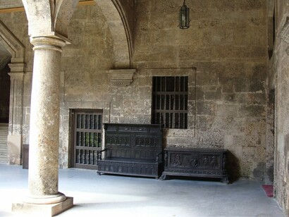 La Habana. Interior del seminario de San Carlos y San Ambrosio