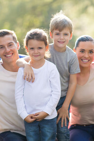 An American family in Europe