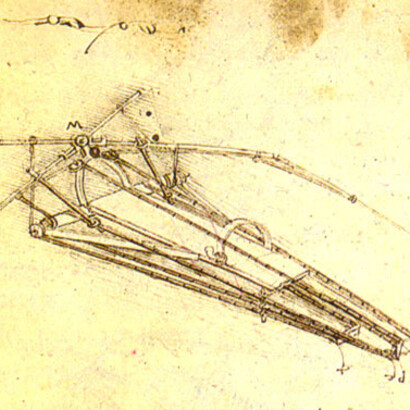 Planos para una máquina voladora, 1488