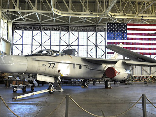 Douglas A3D/NTA-3B Skywarrior. Courtesy of Pearl Harbor Aviation Museum