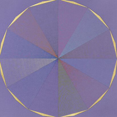 Brian O'Doherty
Rope Drawing #123: Orange Crush (detail)
2014
Acrylic paint, rope
Dimensions variable
© Brian O'Doherty
Courtesy the artist, Simone Subal Gallery / P and Hauser & Wirth 
