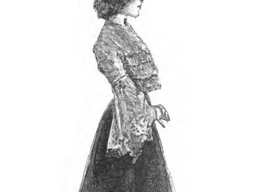 Grazia Deledda, Amori moderni, edito da Colomba, Roma, Voghera, 1907. Illustrazione presente nel volume 