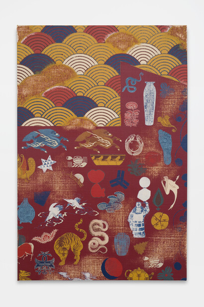 Kour Pour, Exotic Travelers, 2019, 76.20 × 50.80 cm, Courtesy of Kour Pour
 