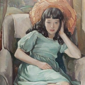 Adam Bruce Thomson, Mary, oil on linen laid on board, 91.4 x 76.2 cm