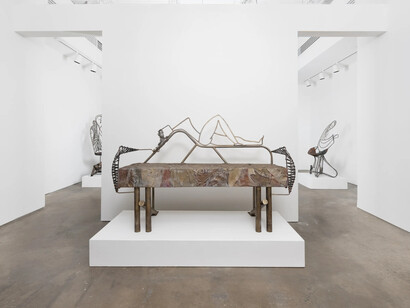 Richard Dial, American idols, exhibition view. Courtesy of Johnson Lowe Gallery