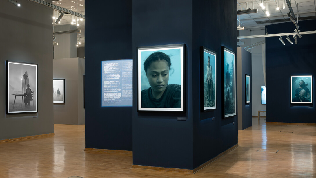 Nick Brandt, The day may break. Chapters I, II and III, exhibition view. Courtesy of Galerija Fotografija 