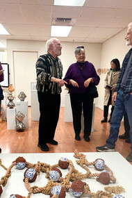 Entangled roots and floating forms, solo exhibition, 2026. Courtesy of the artist
