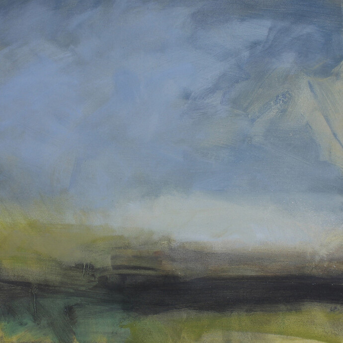 Leah Beggs, Four Day Weekend, 2015, oil on canvas, 50 x 50 cm