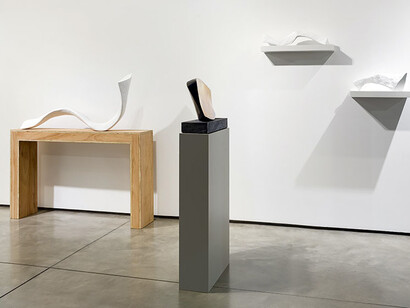 Fabio Miniotti, It pulses beneath the skin, exhibition view. Courtesy of Otto Galería