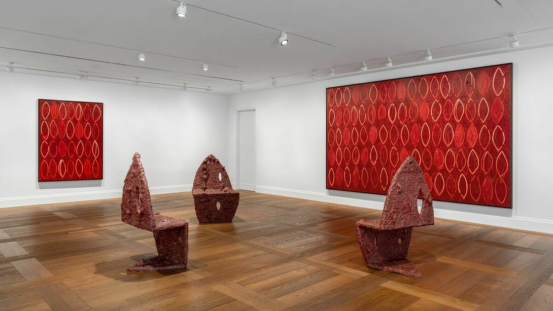 Rashid Johnson, Anima, exhibition view. Courtesy of Hauser & Wirth