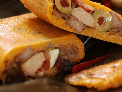 Hallacas listas para degustar