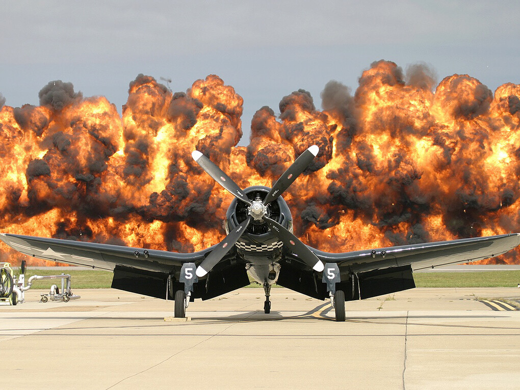 Napalm planes