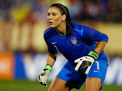 La portera estadounidense Hope Solo