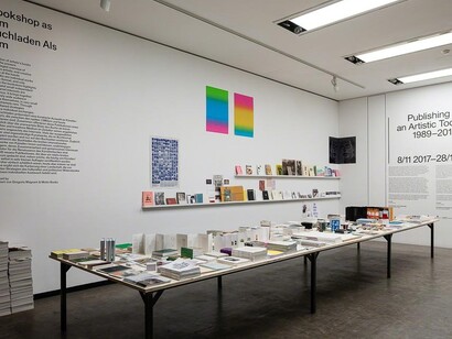 Publishing as an Artistic Toolbox. Courtesy of Kunsthalle Wien